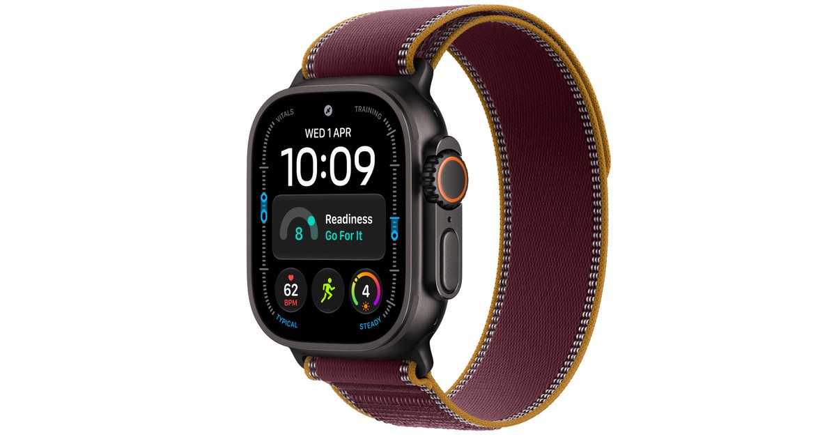 Watch Ultra 4 Black 49mm (MJC44) Trail Loop